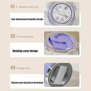 Wireless Charging Mini Washing Machine - Zambeel