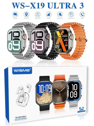 Wisme - Ultra 3 Smartwatch - Zambeel