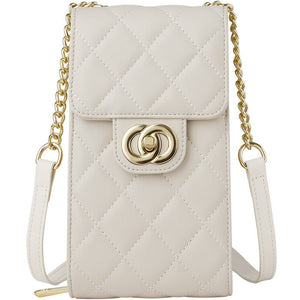 Women's Leather Mini Women's Bag Classic Mobile Phone Bag Messenger Bag - Zambeel