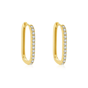 Womens Retro Minimalist Versatile Earrings - Zambeel