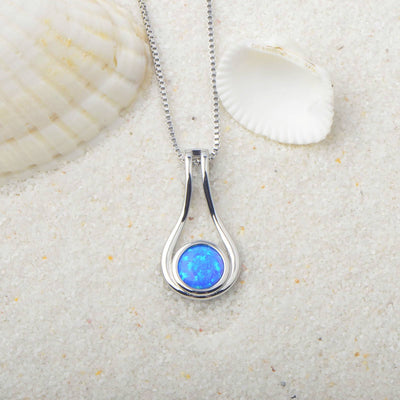 Womens Vase - shaped Necklace Pendant - Zambeel