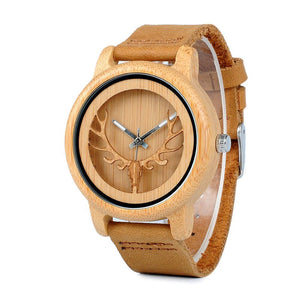 Wooden Watch Couple Bamboo - Zambeel