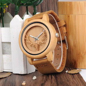 Wooden Watch Couple Bamboo - Zambeel