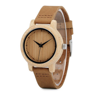 Wooden Watch Couple Bamboo - Zambeel