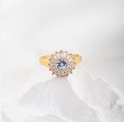 Zircon Diamond Ring - Zambeel