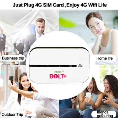 Zong 4G Bolt+ Mobile WiFi Device - Zambeel